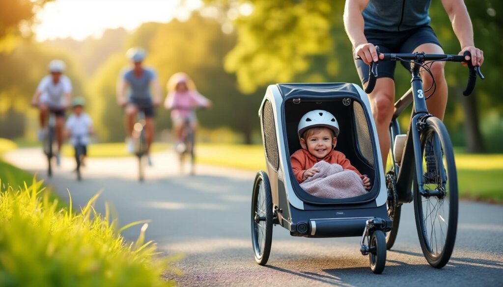 entdecken sie, wie sie fahrradanhänger für kinder sicher und komfortabel nutzen können. praktische tipps für eine sichere fahrt und maximalen komfort für ihre kleinen.
