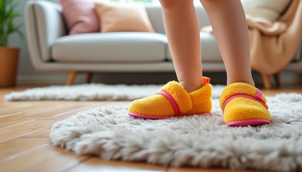 entdecken sie bequeme und sichere hausschuhe für kinder, perfekt für den einsatz zu hause. unsere modelle bieten optimalen komfort und schutz für kleine füße.