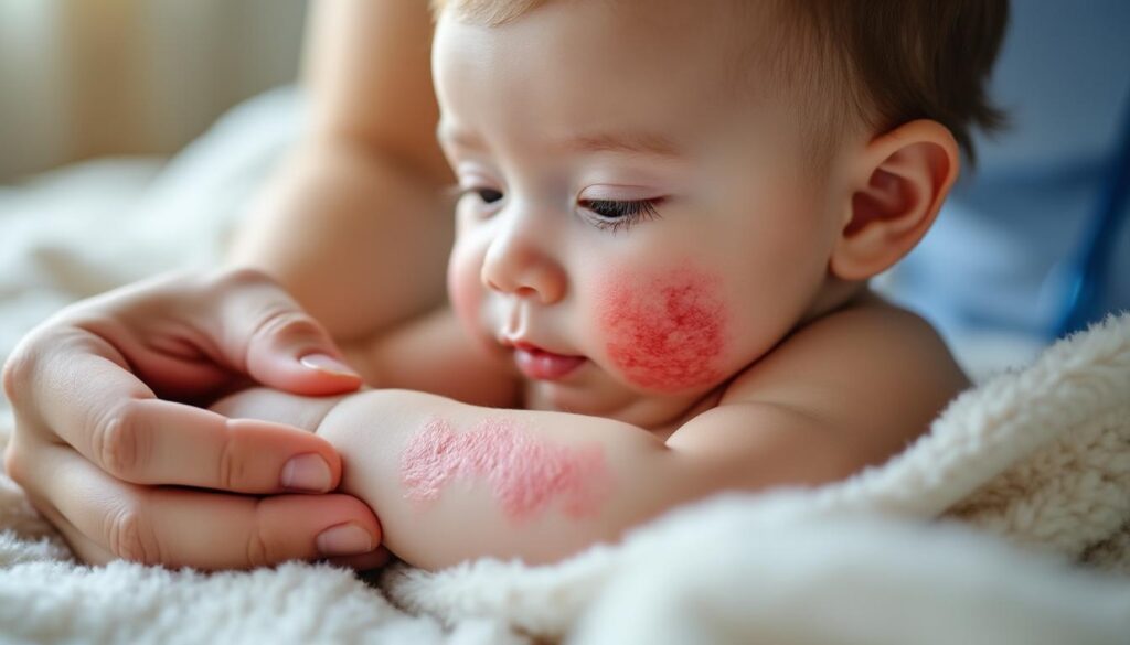 erfahren sie, wie sie neurodermitis bei babys frühzeitig erkennen und effektiv behandeln können, um die haut ihres kindes sanft zu pflegen.