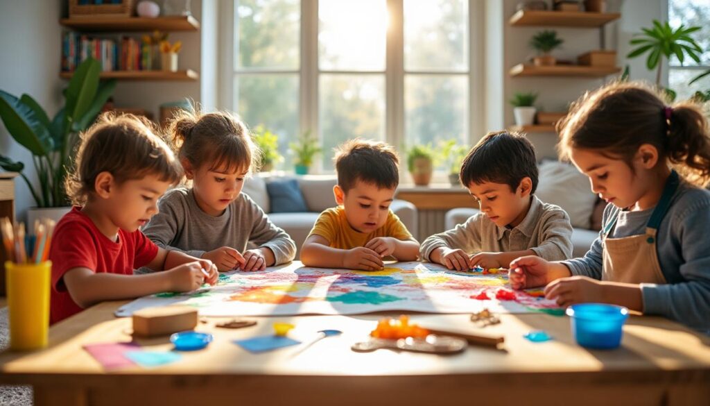 entdecken sie kreative und sinnvolle aktivitäten, um kinder zuhause spannend und abwechslungsreich zu beschäftigen.