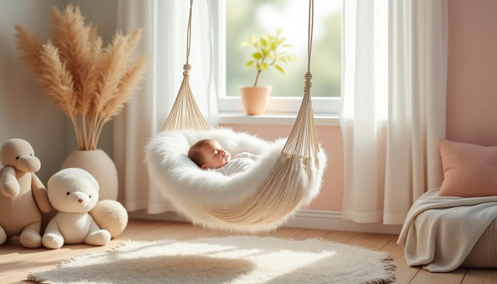 entdecke, wie eine federwiege den schlaf deines babys verbessern kann und für ruhige nächte sorgt. tipps und vorteile der federwiege für entspannten babyschlaf.